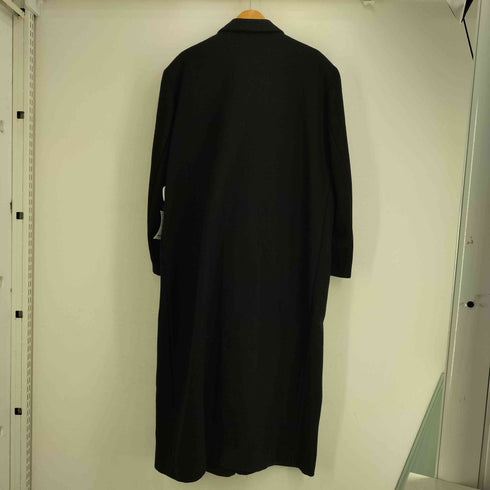 ヨウジヤマモト Yohji Yamamoto 80S 丸文字タグ ウール100 チェスターコート メンズ import:M